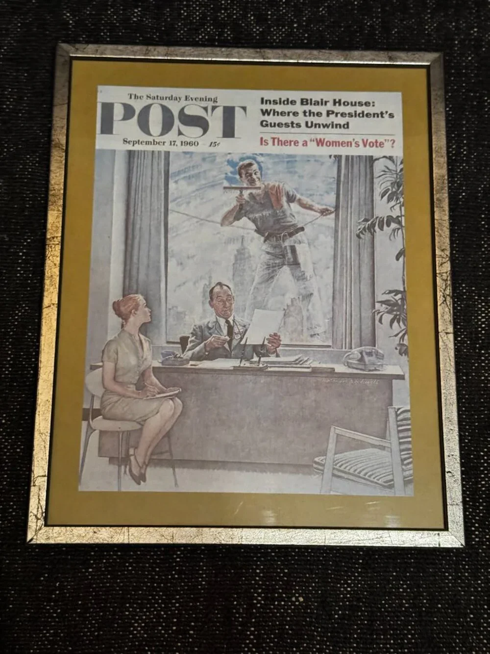 The Saturday Evening Post 1960 x Norman Rockwell 